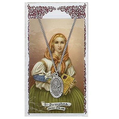 St Dymphna Prayer Card Set