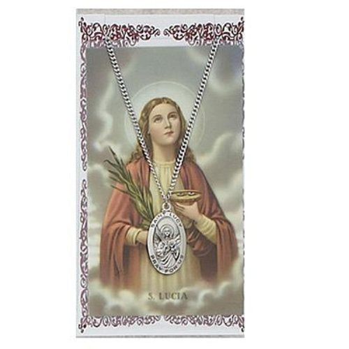 St. Lucy Prayer Card Set