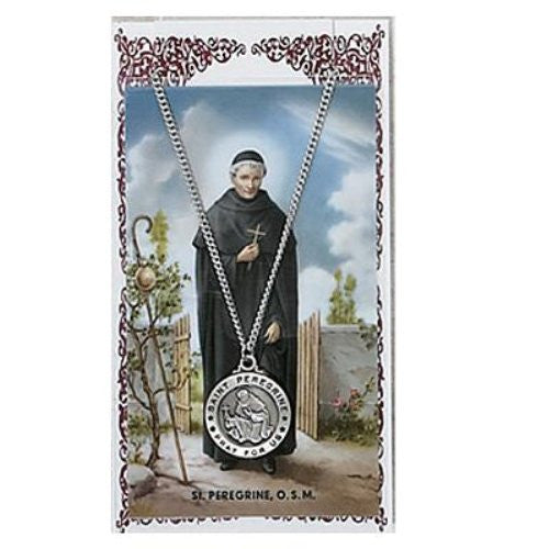 St Peregrine Prayer Card Set