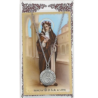 St Rose Lima Prayer Card Set
