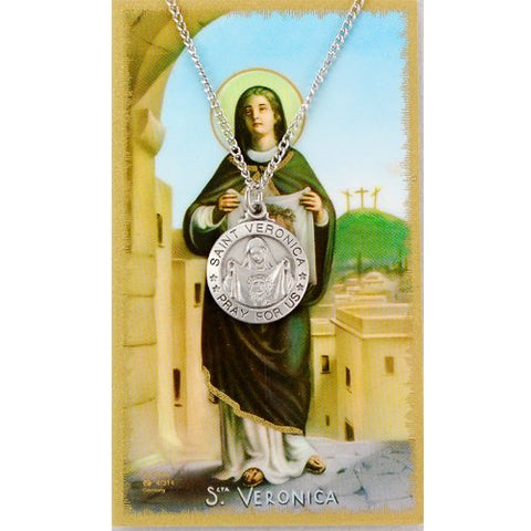 St Veronica Prayer Card Set