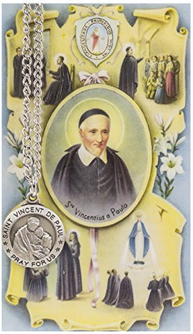 St Vincent de Paul Prayer Card Set