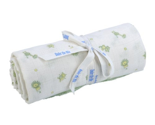 UNDER THE NILE APPAREL Unisex-baby Newborn Muslin Swaddle Blanket