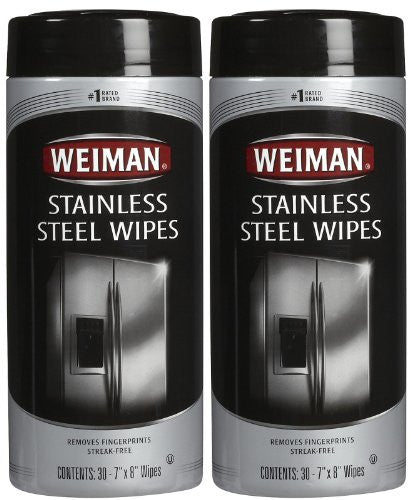 Weiman Stainless Steel Wipes 30 count