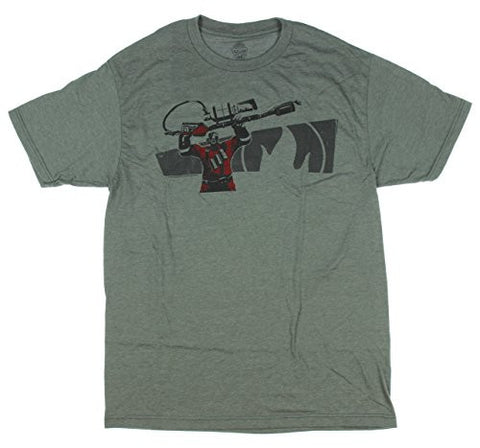 Team Fortress 2 Pyro Premium Tee- Platinum Heather, Large