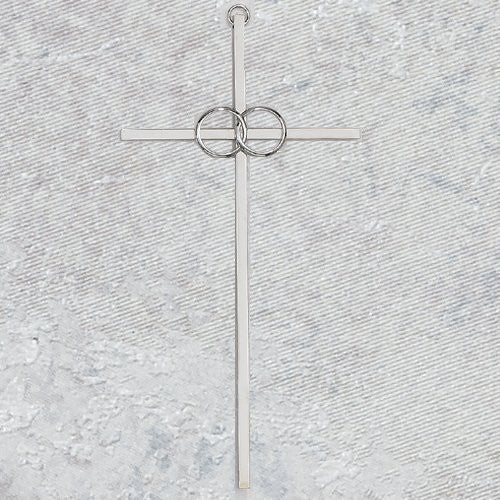 8" Cana Cross Silver