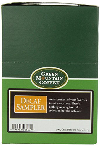 Green Mountain Coffee Decaf Sampler, K-Cup Portion Pack for Keurig Brewers 22-Count