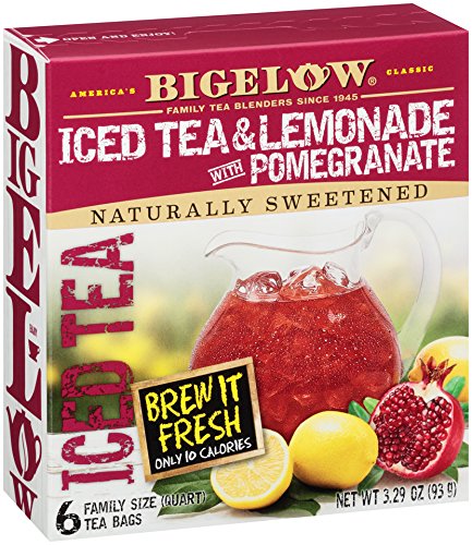 Bigelow Tea Half & Half Iced Tea & Lemonade w/ Pomegranate (6 ct)