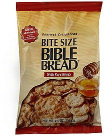 Bible Bread Honey Pure Cracker Bites 4.5 OZ