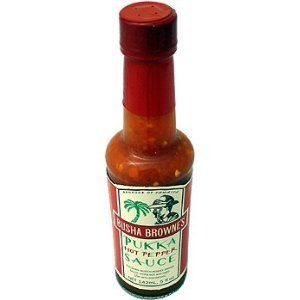 Busha Browne's Pukka Hot Pepper Sauce 5 oz (not in pricelist)
