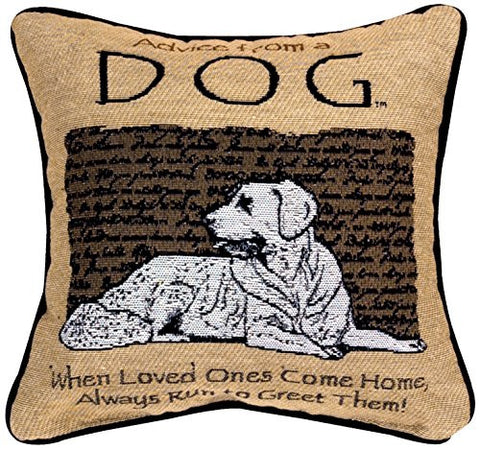 ADVICE FROM A DOG-YTN-12 PILLOW