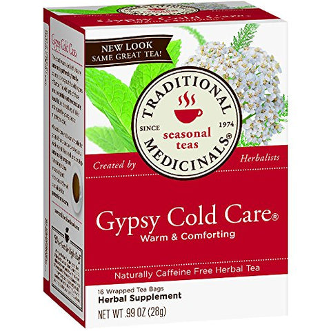 Traditional Medicinals - 16 bags Gypsy Cold Care