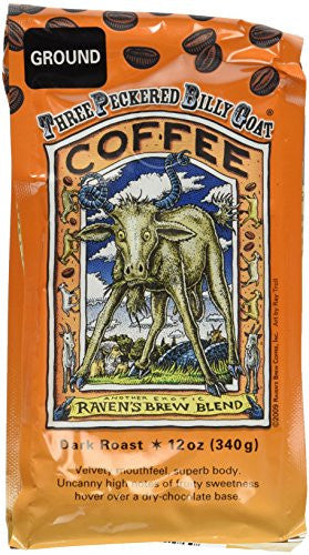 Three Peckered Billy Goat® - Dark Roast - 12 oz