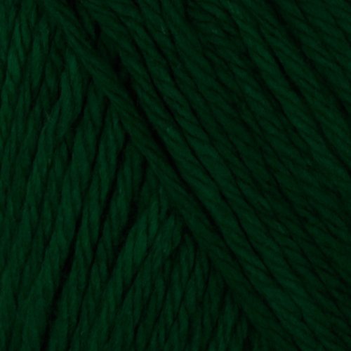 Lily Sugar'n Cream Solid Yarn Dark Pine 120 Yards 2.5 OZ