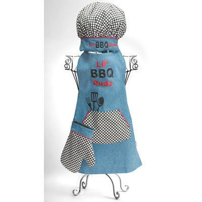 Busy Lil Bbq Dude Set of 3 - 20.25x14.5