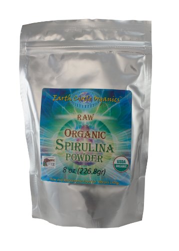 Spirulina Powder - Raw, Organic, Kosher - 8oz.