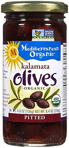 Olives Kalamata Pitted At least 95% Organic, 8.4 oz