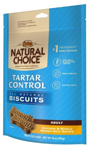 Natural Choice Tartar Control Dog Biscuits 16 oz.
