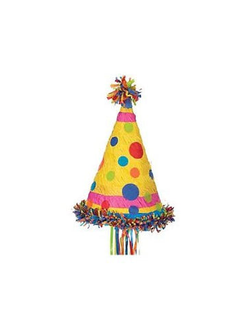 Polka Dot Party Hat Pinata
