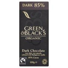 Dark 85% Cocoa Chocolate Bar 3.5 oz