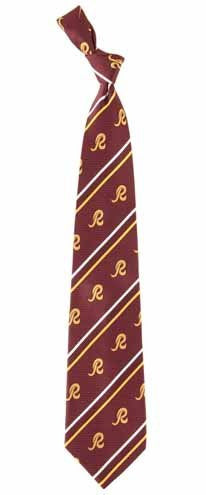 Washington Redskins Tie Cambridge Stripe Woven Silk