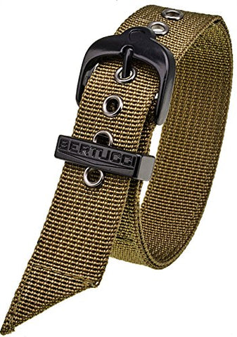 A-Type 2-ply w/ Eyelets Nylon Olive w/ Black Hardware, 3/4" - 19 mm Size For A-1 & C-1 Cases