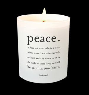 Candle - peace