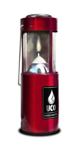 Candle Lantern-Anod, Red