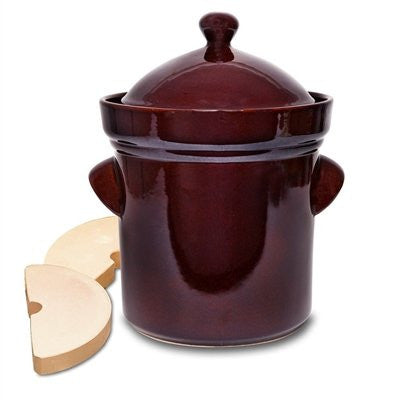 5L Fermentation Pot with stone weights (1.3Gal) Poland