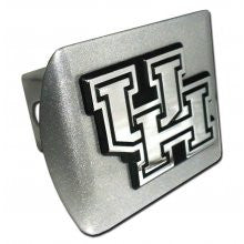 Houston (“UH”) Brushed Chrome Hitch Cover