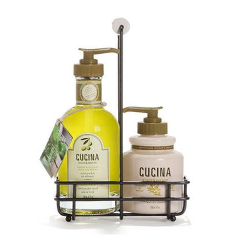 Coriander and Olive Tree Soap & Hand Cream Duo