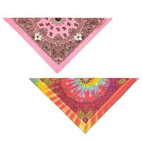 Top Performance Paisley Dog Bandanas - Floral
