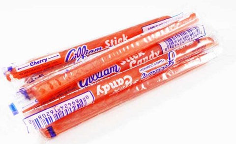 Gilliam Old Fashioned Candy Sticks Cherry 80 Count 0.5 Oz