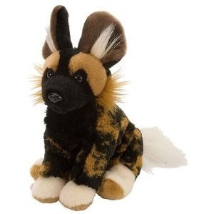 African Wild Dog Stuffed Animal - 8"