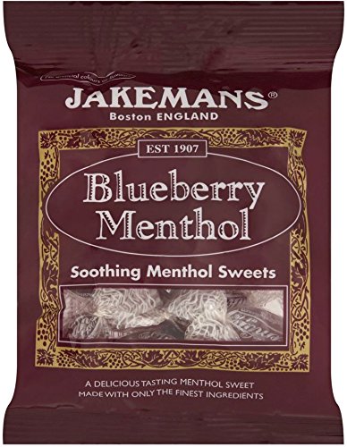 Jakemans Blue Berry Menthol Lozenges 100g