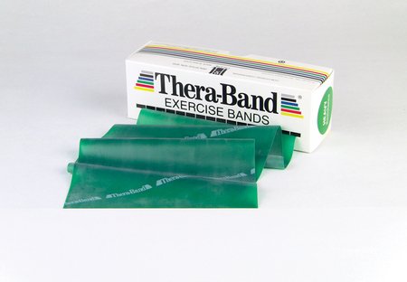 THERA-BAND® Professional Resistance Bands - 6-Yard Dispenser Box - Green / HEAVY