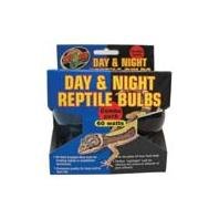 ZOO-MED LABORATORIES 60W DAY/NIGHT COMBO PACK DBC1