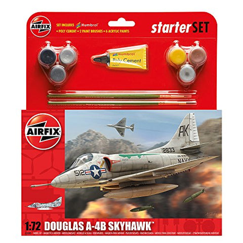 Airfix- Medium Starter Set - Douglas A4-B Skyhawk 1:72