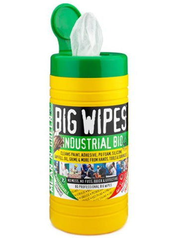Big Wipes 80ct Industrial Bio Dual Sided Abrasive Wipes