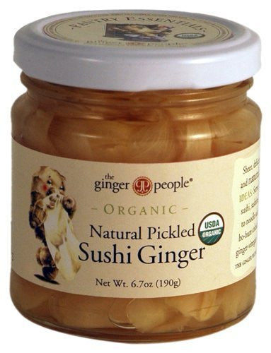 90403 Organic Pickled Sushi Ginger 6.7 oz
