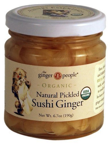 90403 Organic Pickled Sushi Ginger 6.7 oz