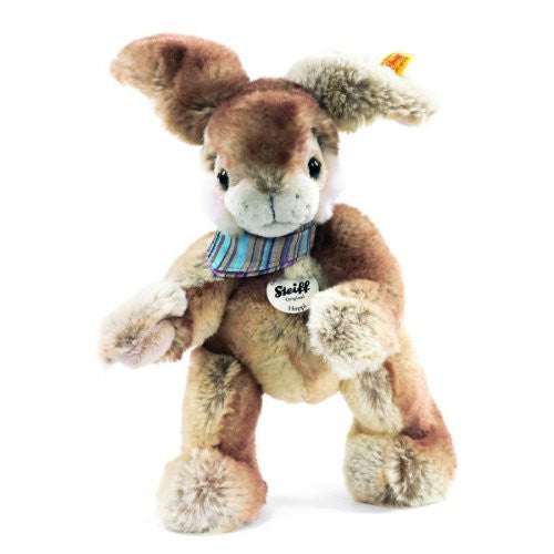 Hoppi Dangling Rabbit, Beige/Brn, 10.2"