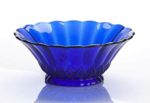 Nicole Serving Bowl - Cobalt - 10.5”d