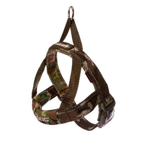 EzyDog Quick Fit Harness - Green Camo, Large
