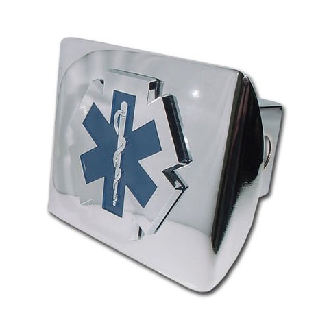 EMS Shiny Chrome Hitch Cover