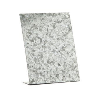 Embellish Your Story Galvanized Magnetic Free Standing Memo Board