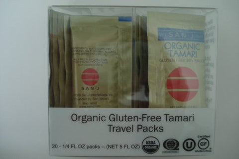 Tamari Soy Sauce, Gluten Free 20-counts 5.0 OZ