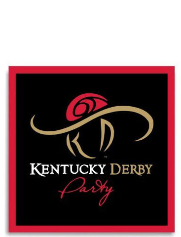 Kentucky Derby Icon Beverage Napkins - Pkg