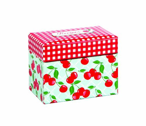 Recipe File Box - Kitchen Cherry 
