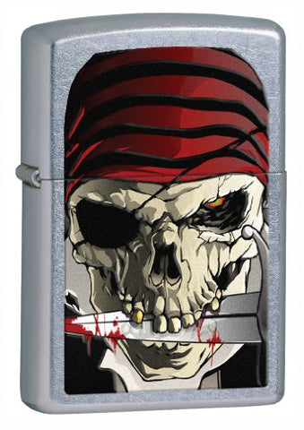 Street Chrome Pirate Skull Lighter (not in pricelist)